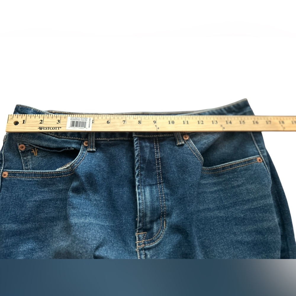 Frye women’s Stonewash Straight Leg Jeans Blue Size 10 Inseam 28 - Picture 3 of 11